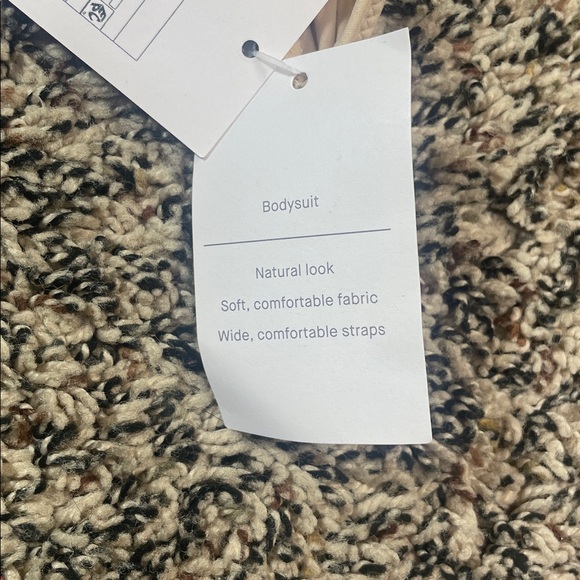 Auden Luxe Stretch Beige Thong Natural Casual Bodysuit Var Sizes | NWT - Picture 7 of 10